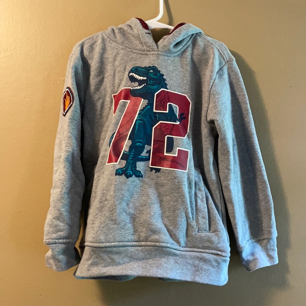 Dino hoodie boys 6